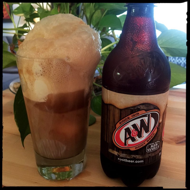 Root Beer Float with a bit of Nostalgia