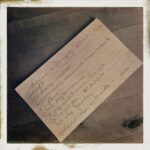 Minute steak recipe card
