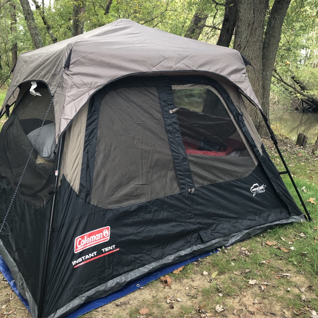 New Coleman Tent